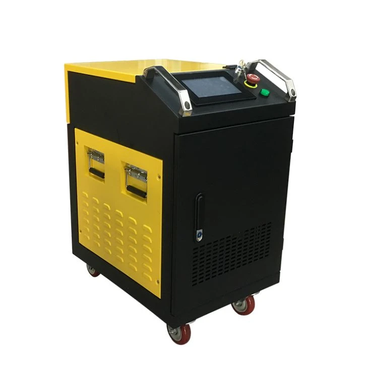 100W المحمولة آلة تنظيف الليزر المنقولة لتنظيف المطاط